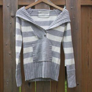 PREPPY URBAN HERITAGE Knit Sweater Hoodie Pullover Women's Medium